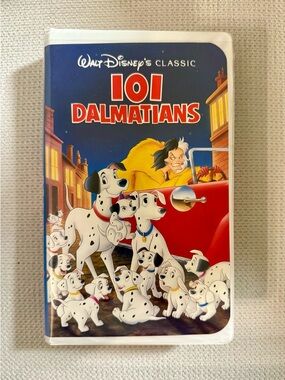 Vintage Walt Disney 101 Dalmatians VHS